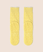 [MoveActive] Crew Non Slip Grip Socks - Buttercream Spots