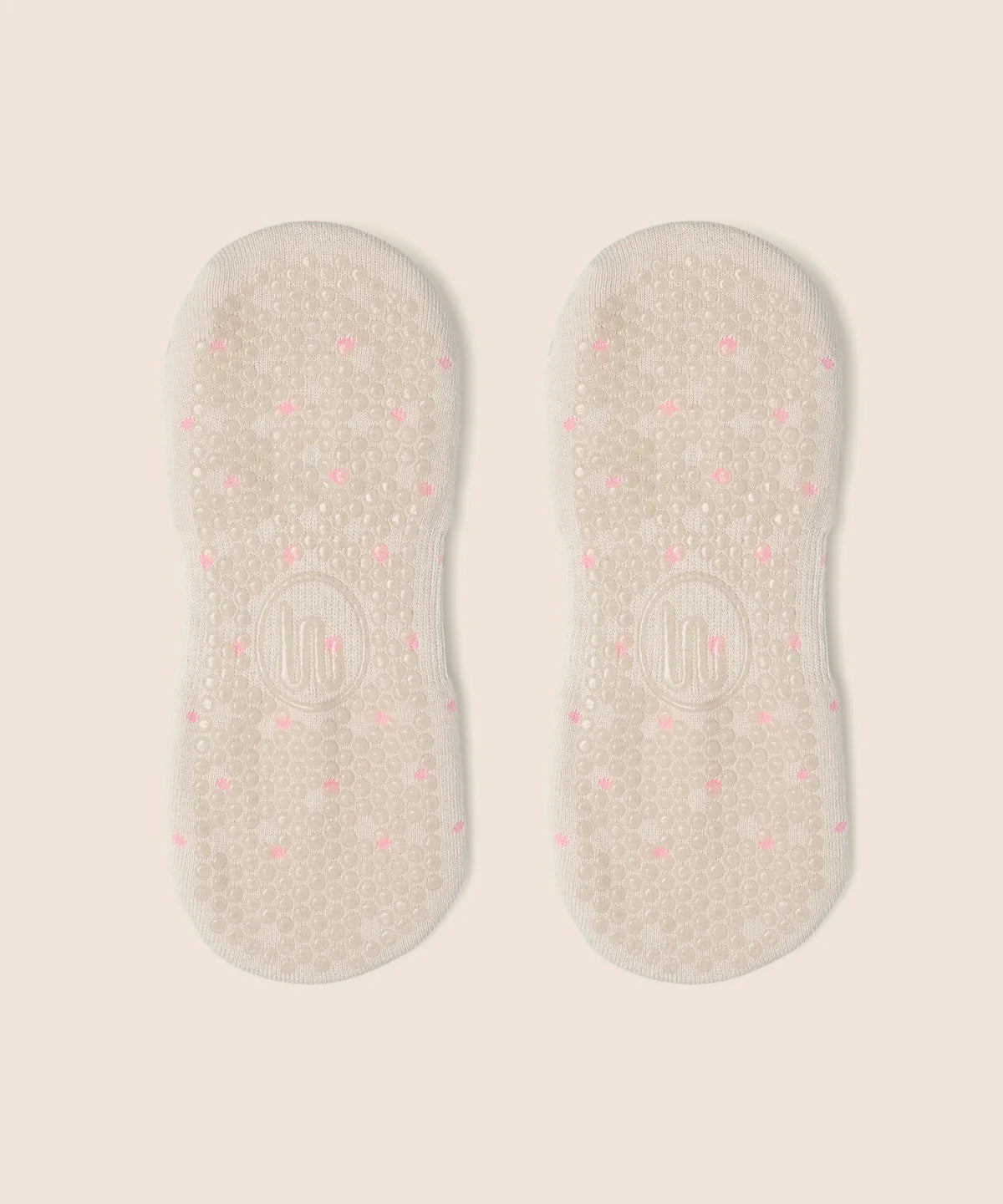 [MoveActive] Ballet Non Slip Grip Socks - Fondant Spots