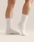 [MoveActive] Crew Non Slip Grip Socks - Fondant Spots