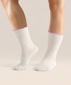 [MoveActive] Crew Non Slip Grip Socks - Fondant Spots