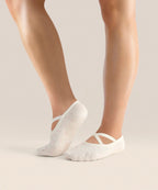 [MoveActive] Ballet Non Slip Grip Socks - Fondant Spots