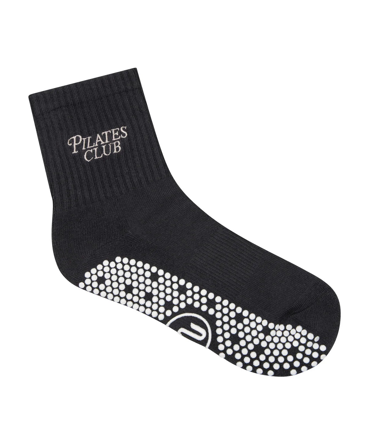 [MoveActive] Crew Non Slip Grip Socks - Pilates Club Ink
