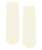 [MoveActive] Crew Non Slip Grip Socks - Buttercream Frill