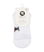 [MoveActive] Crew Non Slip Grip Socks - Cosy Pup Ivory
