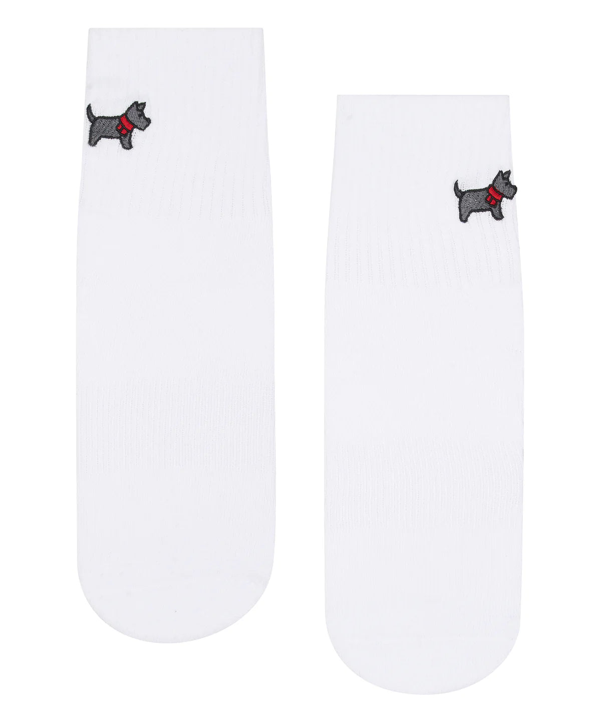 [MoveActive] Crew Non Slip Grip Socks - Cosy Pup Ivory