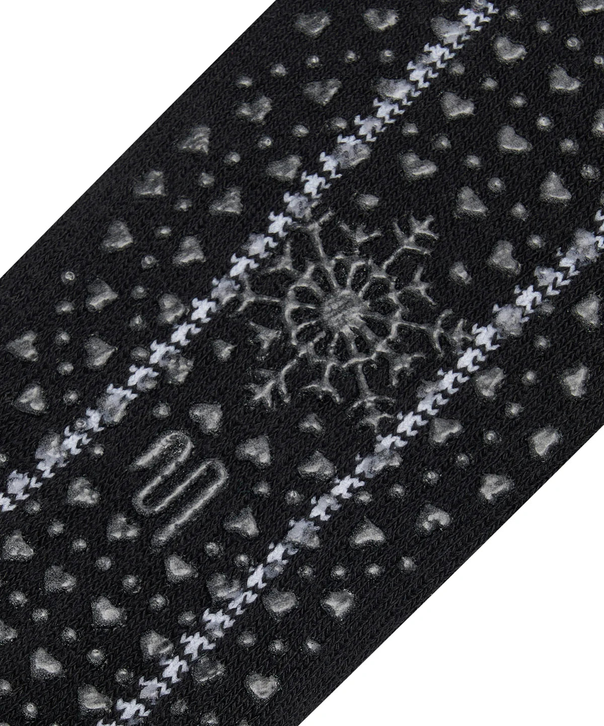 [MoveActive] Crew Non Slip Grip Socks - Alpine Heart Midnight