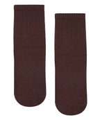 [MoveActive] Crew Non Slip Grip Socks - Espresso