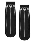 [MoveActive] Crew Non Slip Grip Socks - Alpine Heart Midnight