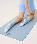 [MoveActive] Crew Non Slip Grip Socks - Powder Blue