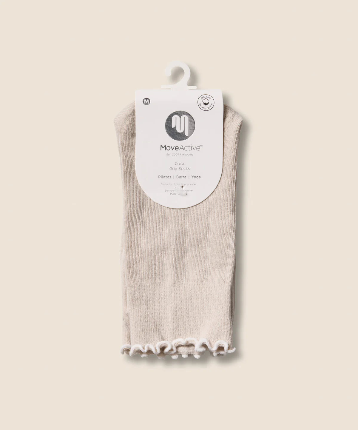 [MoveActive] Crew Non Slip Grip Socks - Wicked Weenie Frill