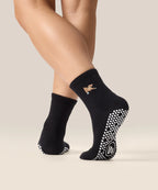 [MoveActive] Crew Non Slip Grip Socks - Pilates Pup