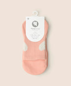 [MoveActive] Crew Non Slip Grip Socks - Strawberry Heart