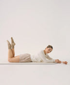 [MoveActive] Scrunch Non Slip Grip Socks - Latte